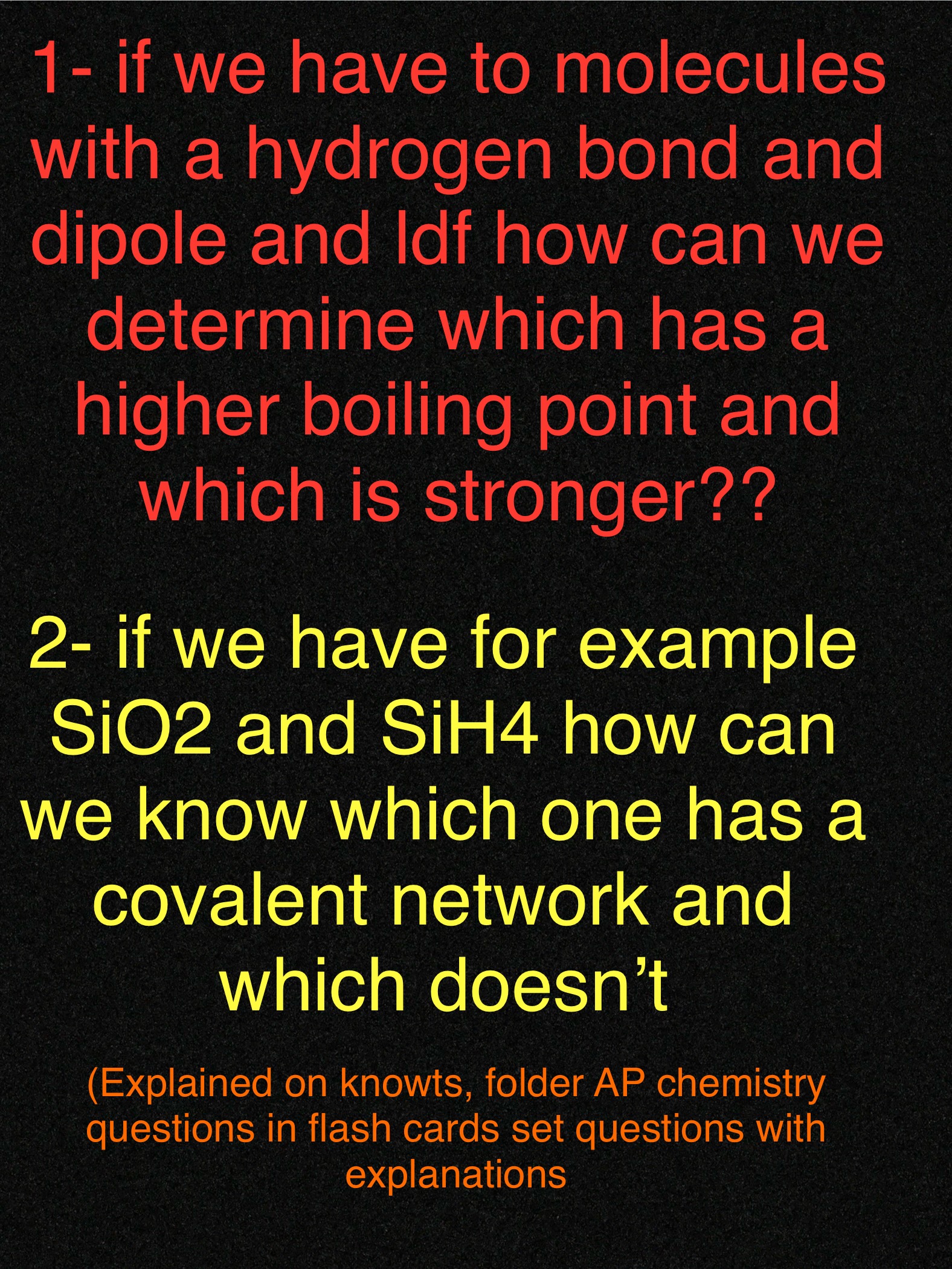 <p>What if Questions regarding unit 3</p>