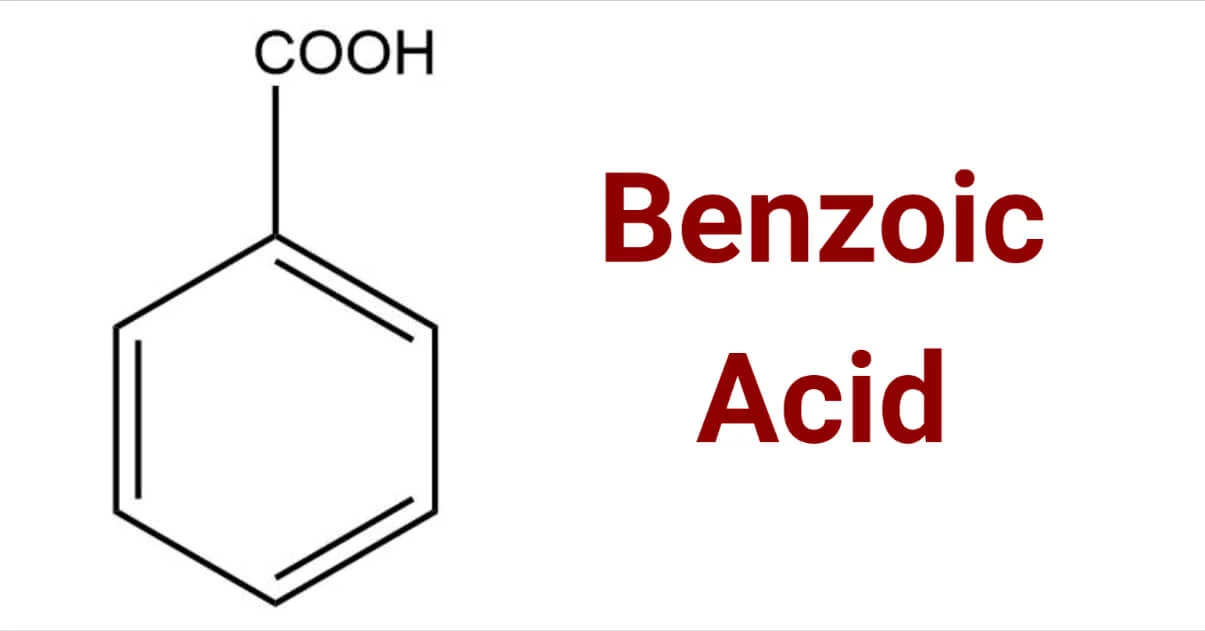<p>How is benzoic acid produced?</p>