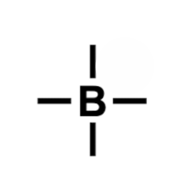 <p>Boron - Four Bonds</p>
