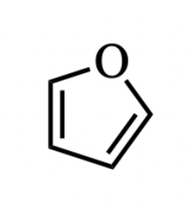 <p><span><span>Like any oxygen with two bonds, the oxygen in the molecule below has two lone pairs. In which type of orbital(s) do these lone pairs reside?</span></span></p>