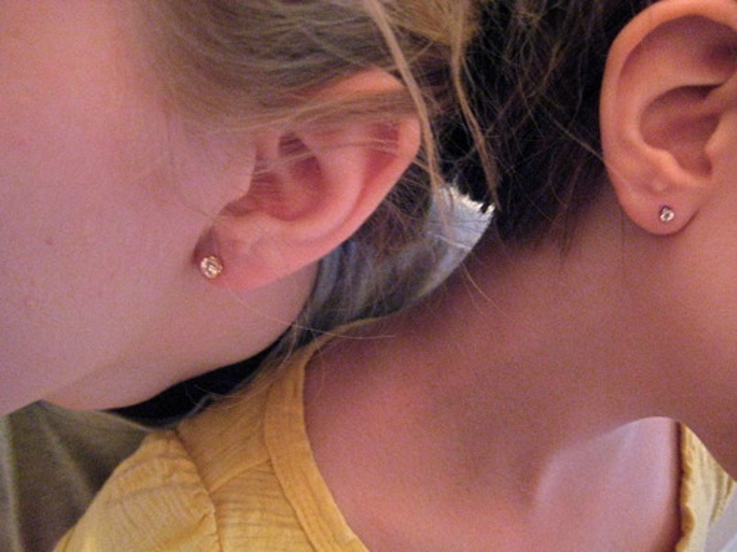 <p>to get a piercing</p>