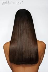 I have brown hair