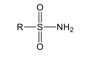 <p>D. Nitrogen atoms capable of losing protons (acidic functional</p><p>groups with nitrogen atoms):</p><ol start="2"><li><p>Sulfonamides: the sulfone group next to the nitrogen strongly</p><p>withdraw electrons from the nitrogen and the nitrogen in turn</p><p>withdraw electron from the hydrogen leading to acidic property.</p></li></ol><p></p>