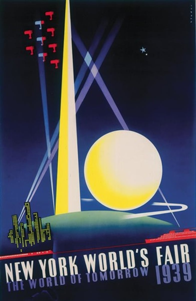 <p>Walter Dorwin Teague<br>Ford Pavillion, City of Light, National Cash Register<br><br>Norman Bel Geddes<br>City of the Future, Futurama<br><br>Henry Dreyfuss<br>Democracity<br><br>Symbols: Trylon and Perisphere</p>