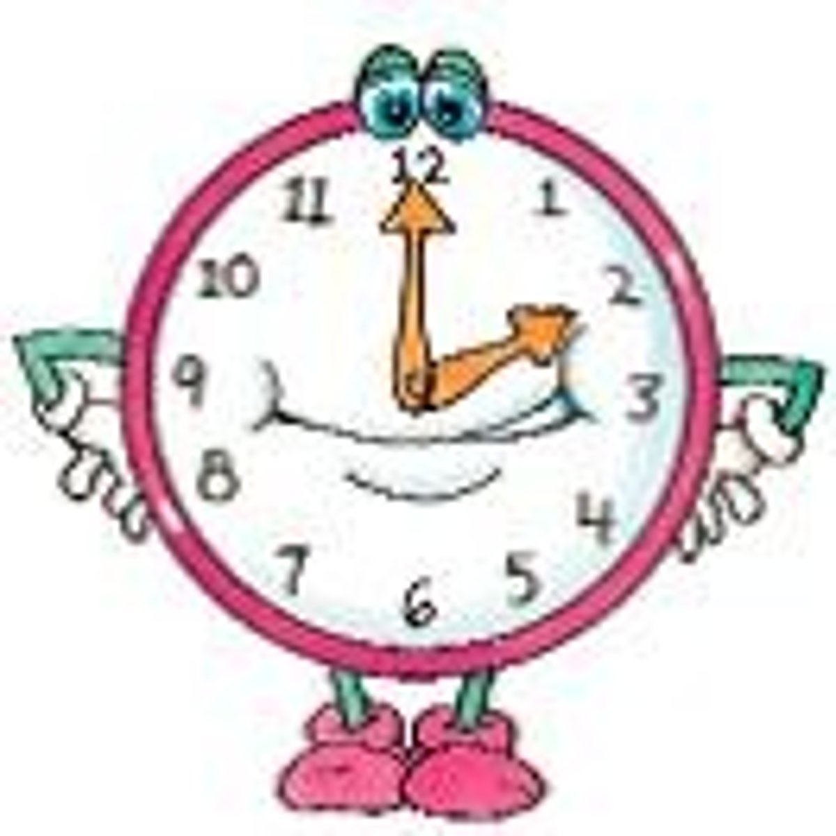 <p>It's 2:00</p>