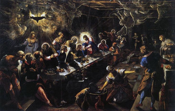 <p>The Last Supper (Tintoretto)</p>