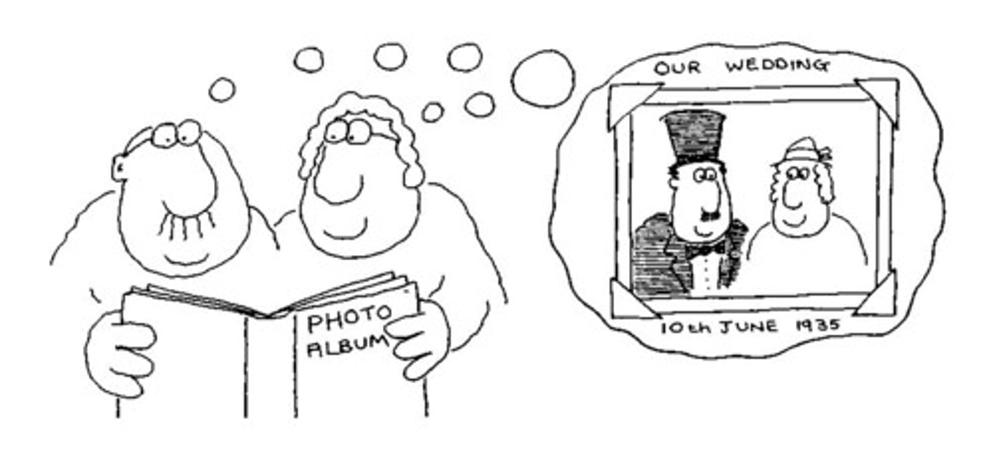 <p>nhớ lại, hồi tưởng lại</p>