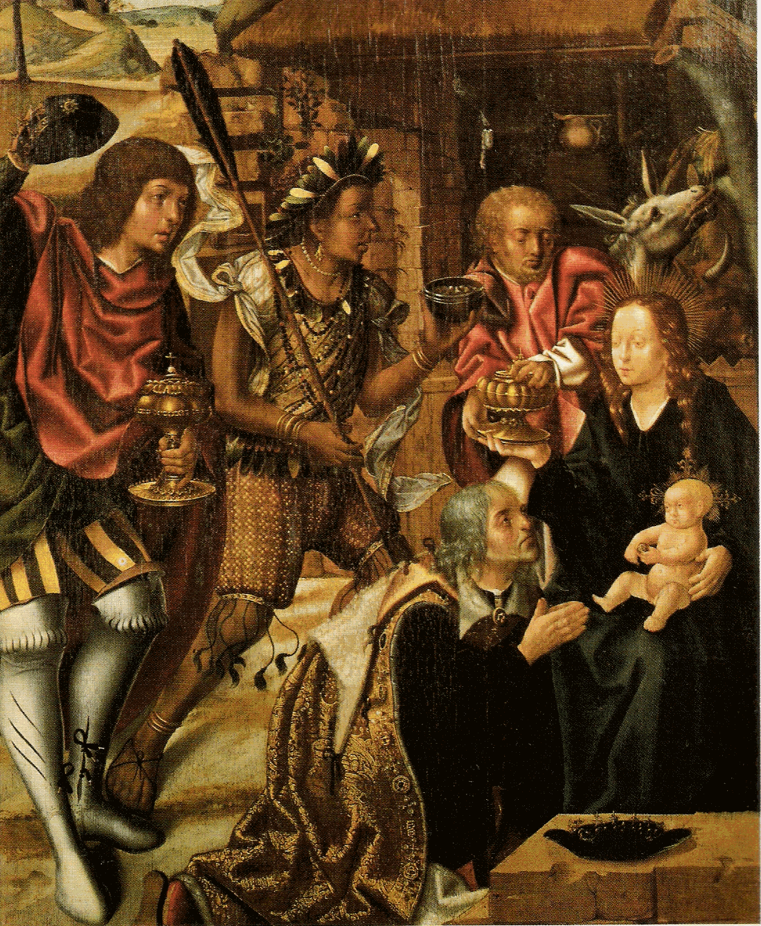 <p>Vasco Fernandes’ Adoration of the Magi</p>