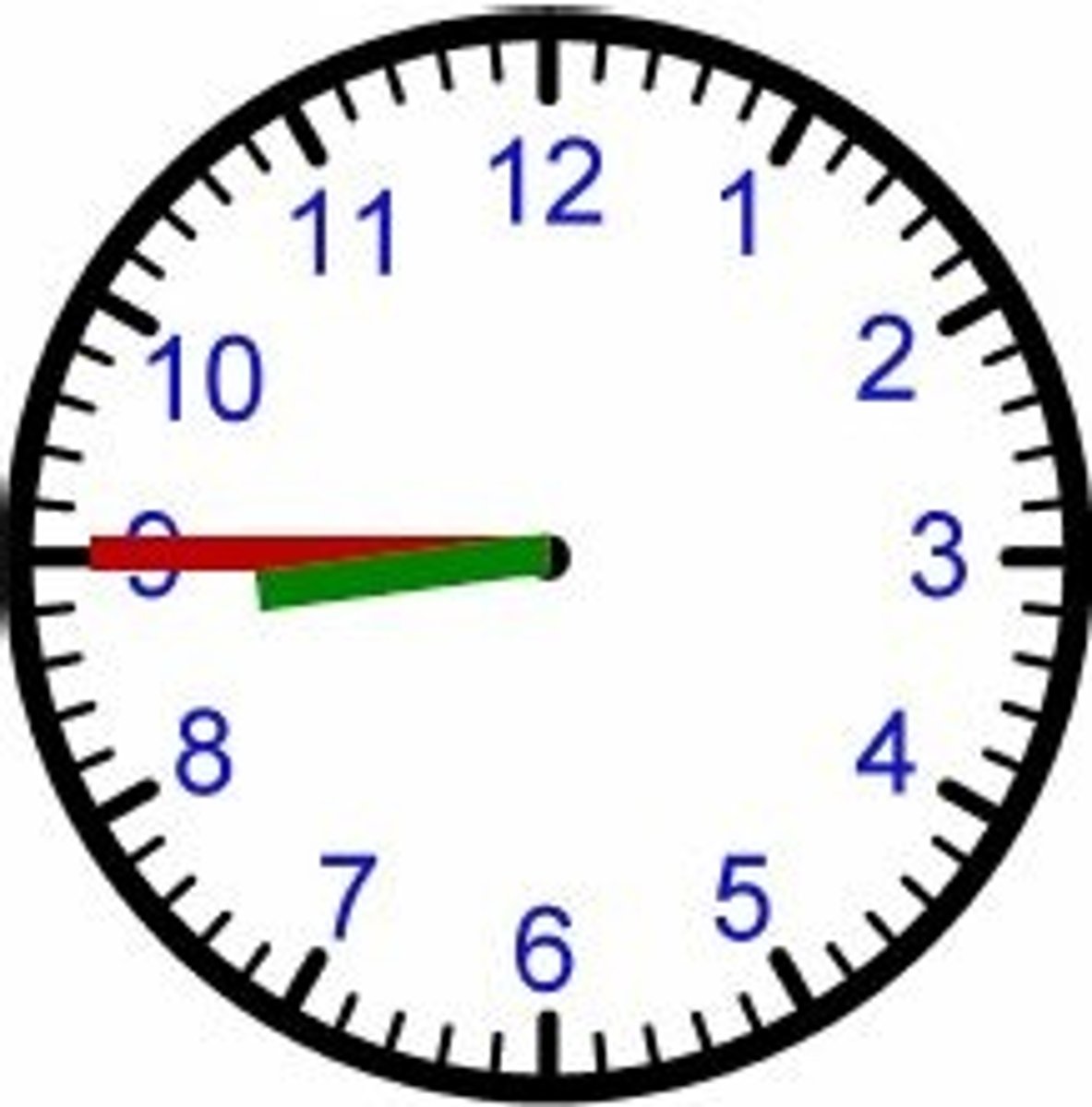 <p>Sono le otto e quarantacinque</p><p>Sono le nove meno un quarto</p>