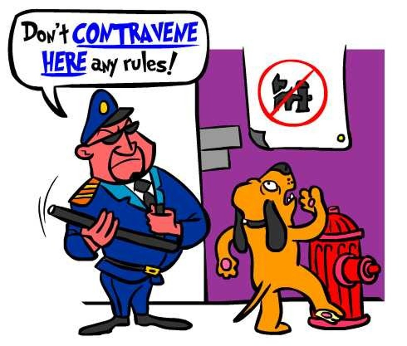 <p>To go against or break (a law, a principle)</p><p>(violate, breach)</p>