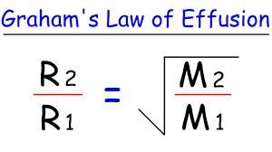 <p>graham’s law</p>