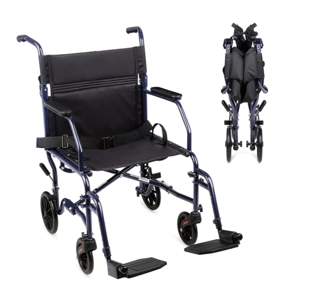 <p>- wheelchairs that can be folded or collapsed for storage or transport use a similar method for folding</p><p>- can be folded by a special strap, the chairs cannot be folded by the material of the seats because it will cause the material to tear and break.</p>