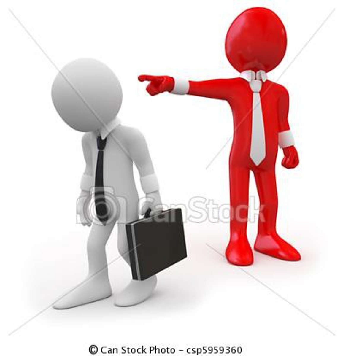 <p>the act of sending someone away or rejecting something</p>