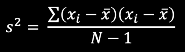 <p>Covariance Formula</p>
