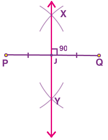 <p>The line intersecting a segment at its midpoint <strong>and</strong> creates 90 degree (<em>right</em>) angles</p>