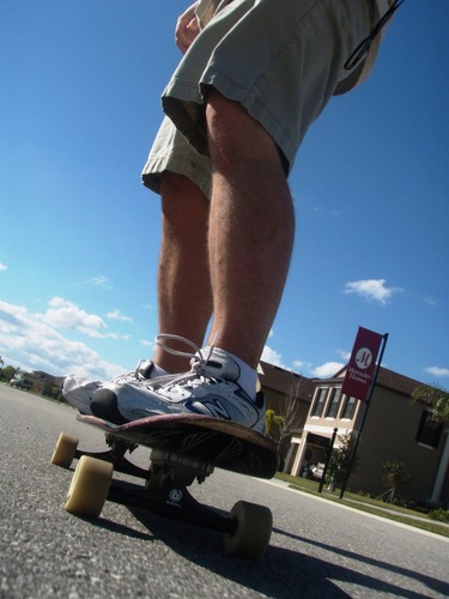 <p>to skateboard</p>