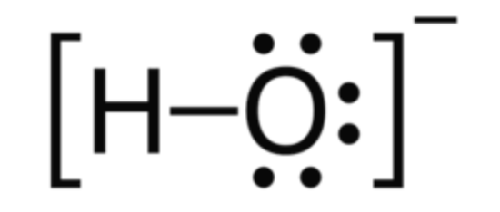 <p>use brackets around the <strong><u>entire molecule</u></strong> and add the charge in the top left</p><p><em>see OH<sup>-</sup> example</em></p>