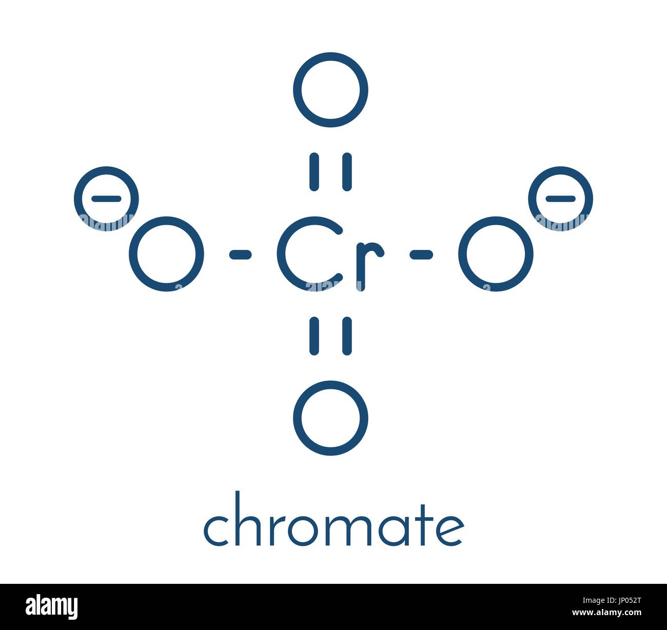 <p>Cr O4 ^2-</p>