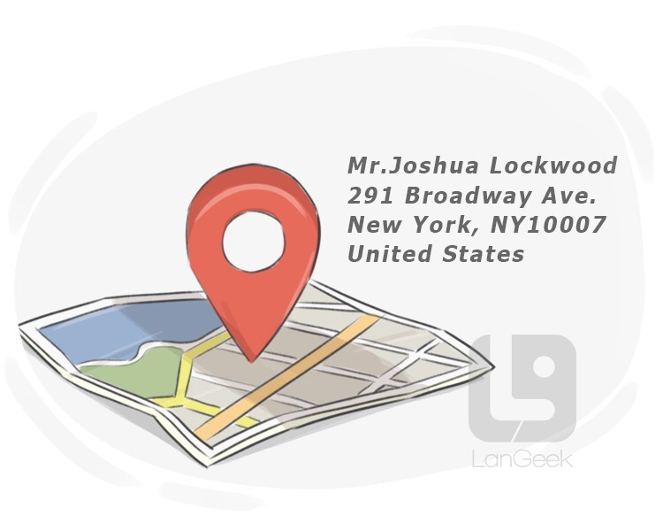 <p>Address (n)</p>