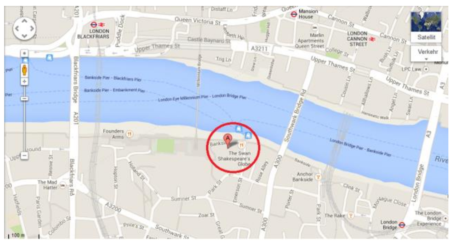 <p>• theatre is not considered ‘art’ in Shakespeare’s times but (popular)entertainment</p><p>• spectators behaved accordingly</p><p>• closely connected to location of most London theatres: outside the ‘respectable’ parts of the city</p>