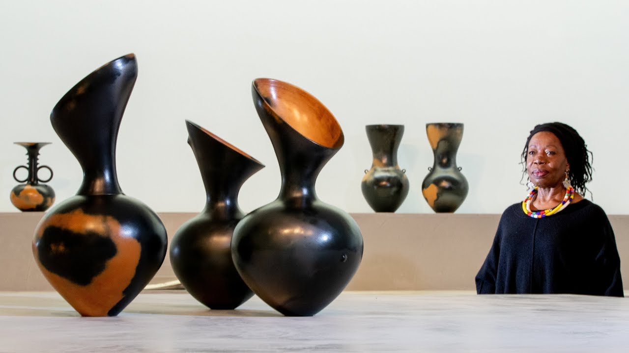 
She is known for creating vessels reminiscent of the human form and pottery
