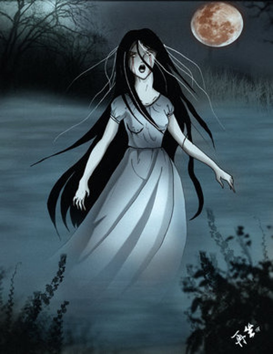 <p>The Weeping Woman; A prominent element of Mexican folklore born from a popular legend</p>