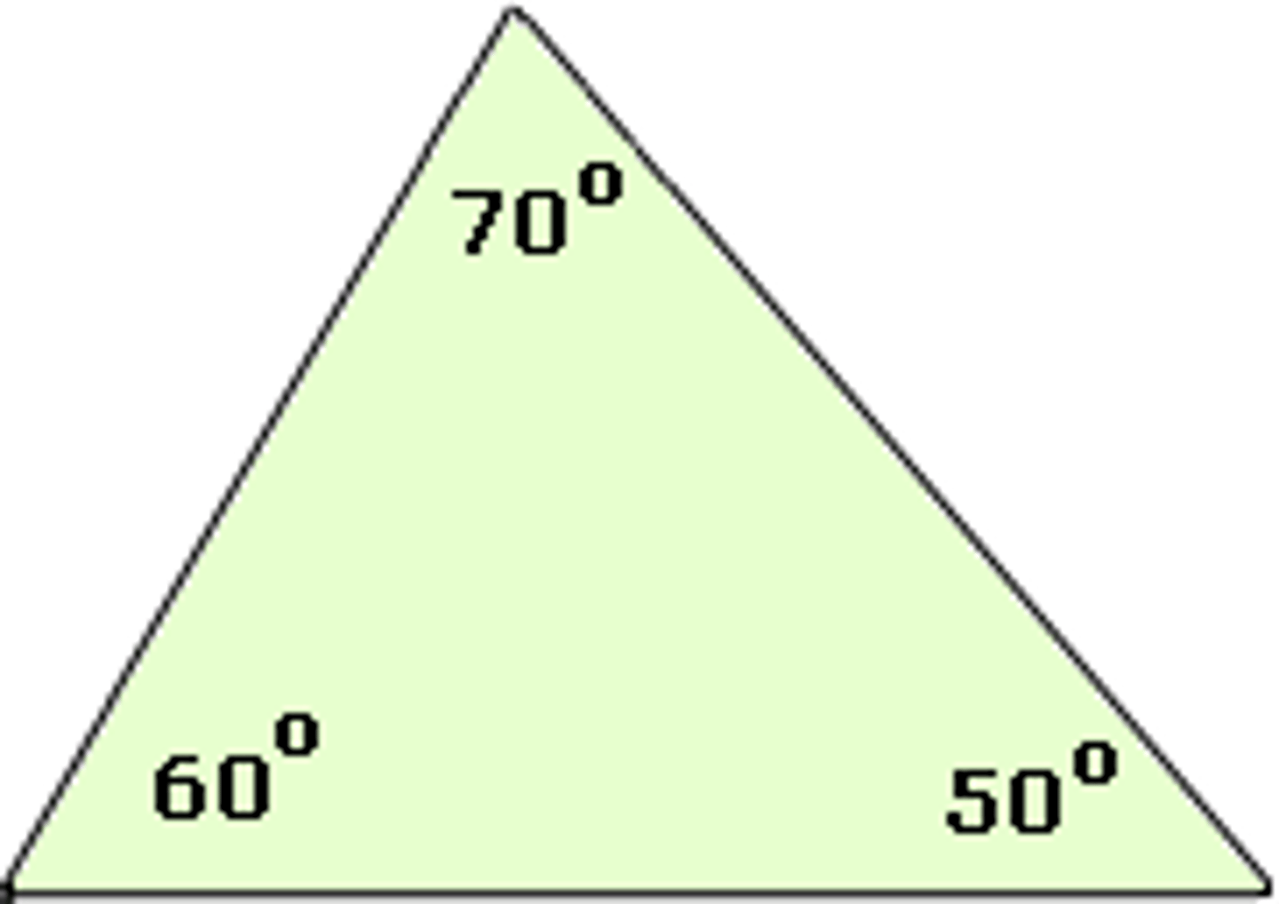 <p>A triangle with 3 acute angles</p>