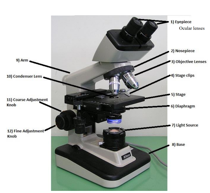 <p>coarse focuse knob </p>