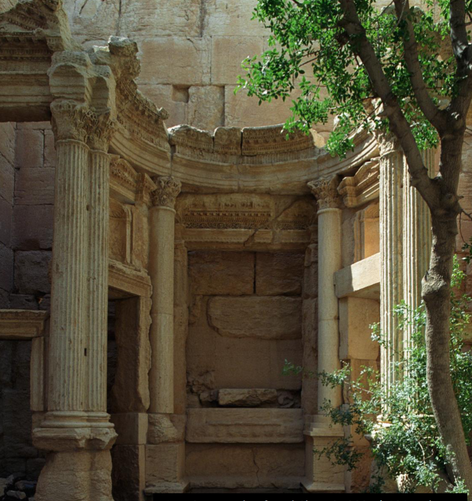 <p>wealth from trade caravans, archeological site on the world heritage list, roman and hellenistic and other mediterranaen influences</p>