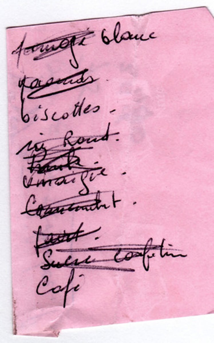 <p>die Liste, -n</p>