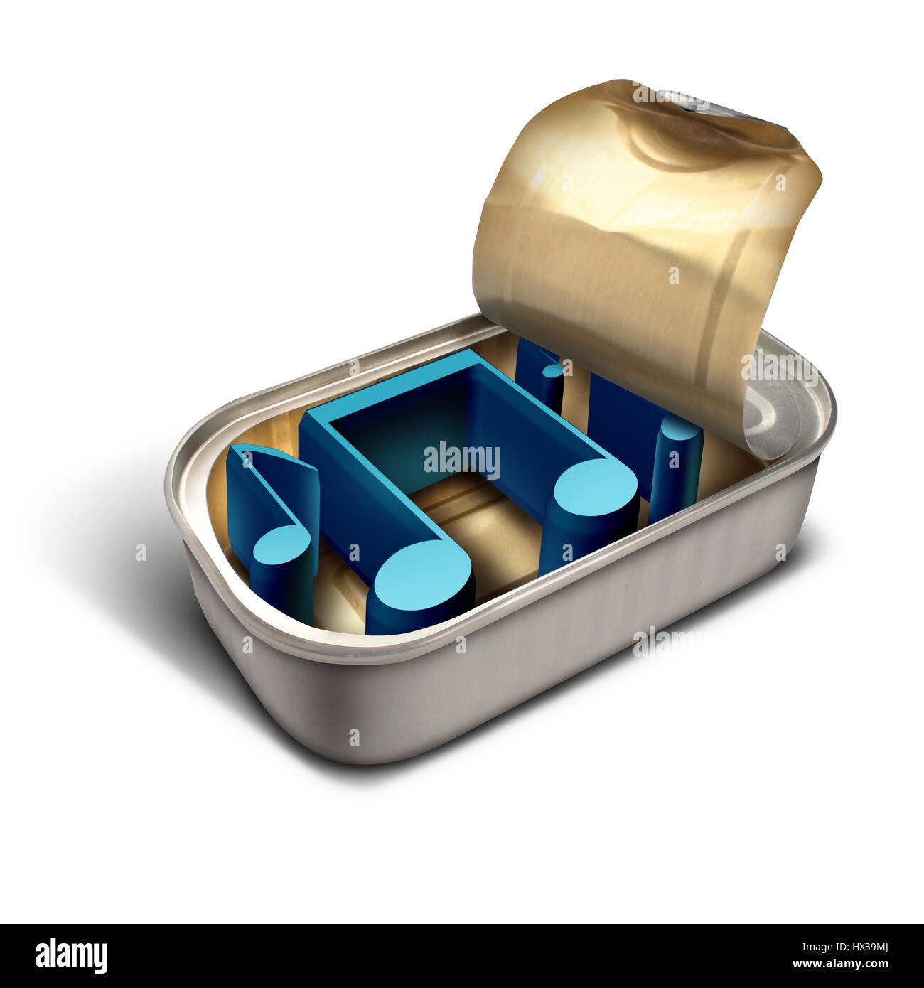 <p>canned music </p>