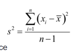 <p>average squared difference</p><p></p>