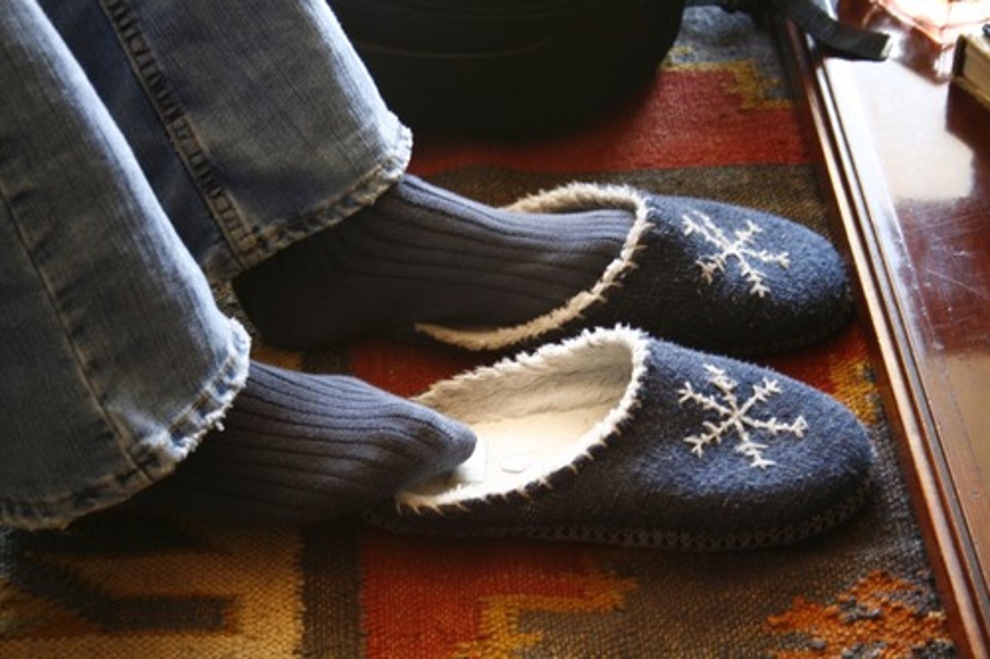 <p>some slippers</p>