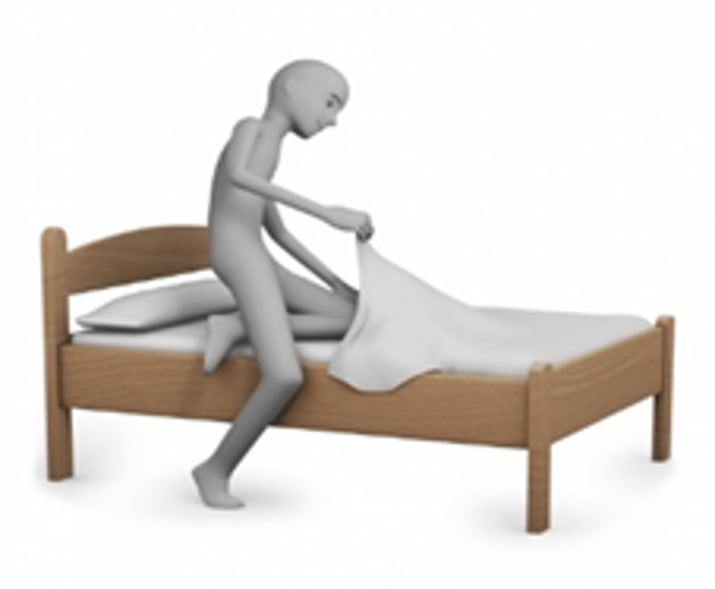 <p>to go to bed</p>