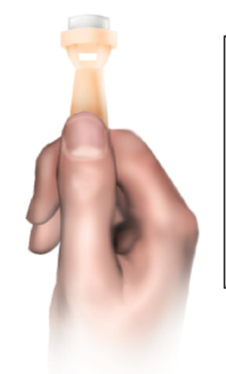 <p>36) The nurse obtains the following device to be used on a newborn. For which procedure is the nurse preparing this infant?</p><p>A) Hearing test</p><p>B) Circumcision</p><p>C) Neurological exam</p><p>D) Assess for umbilical hernia</p>