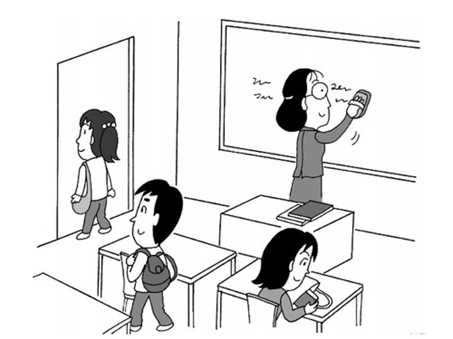 <p>(something) ends (~が)</p>