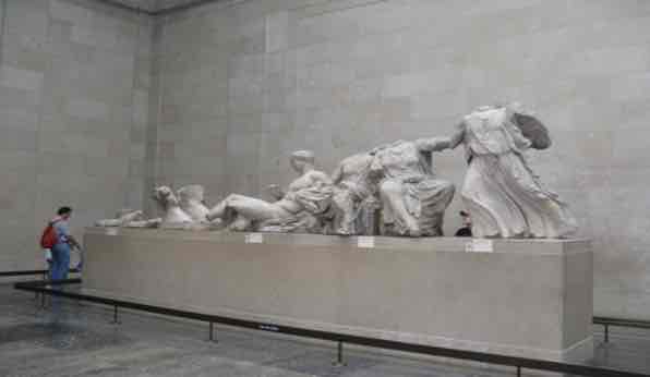 <p>greek, sculptures from east pediment(parthenon)</p>