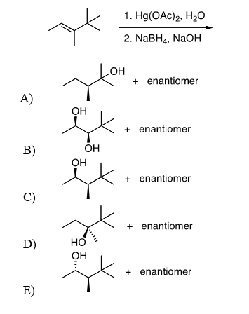 <p><span><span>What is the expected </span><em><span>major</span></em><span> product for the following reaction?</span></span></p>