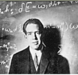 <p>dit is het atoommodel van Bohr</p>