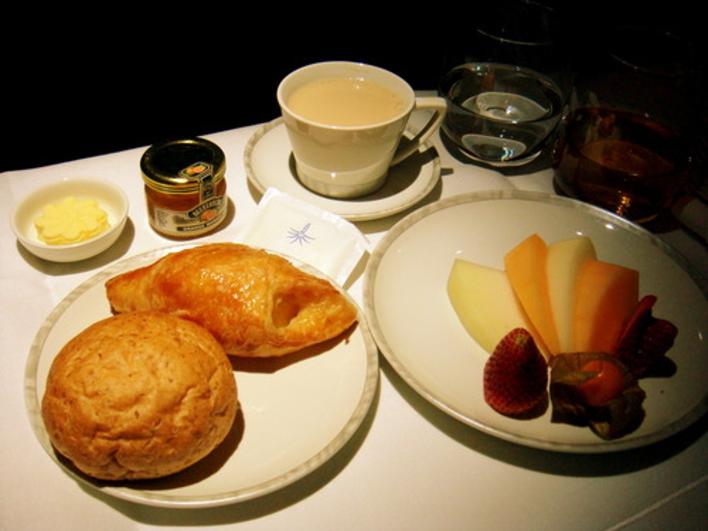 <p>el desayuno continental</p>