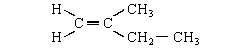 <p>The structure of A is shown below. Circle those carbon atoms which must lie in the same plane. (1)</p>