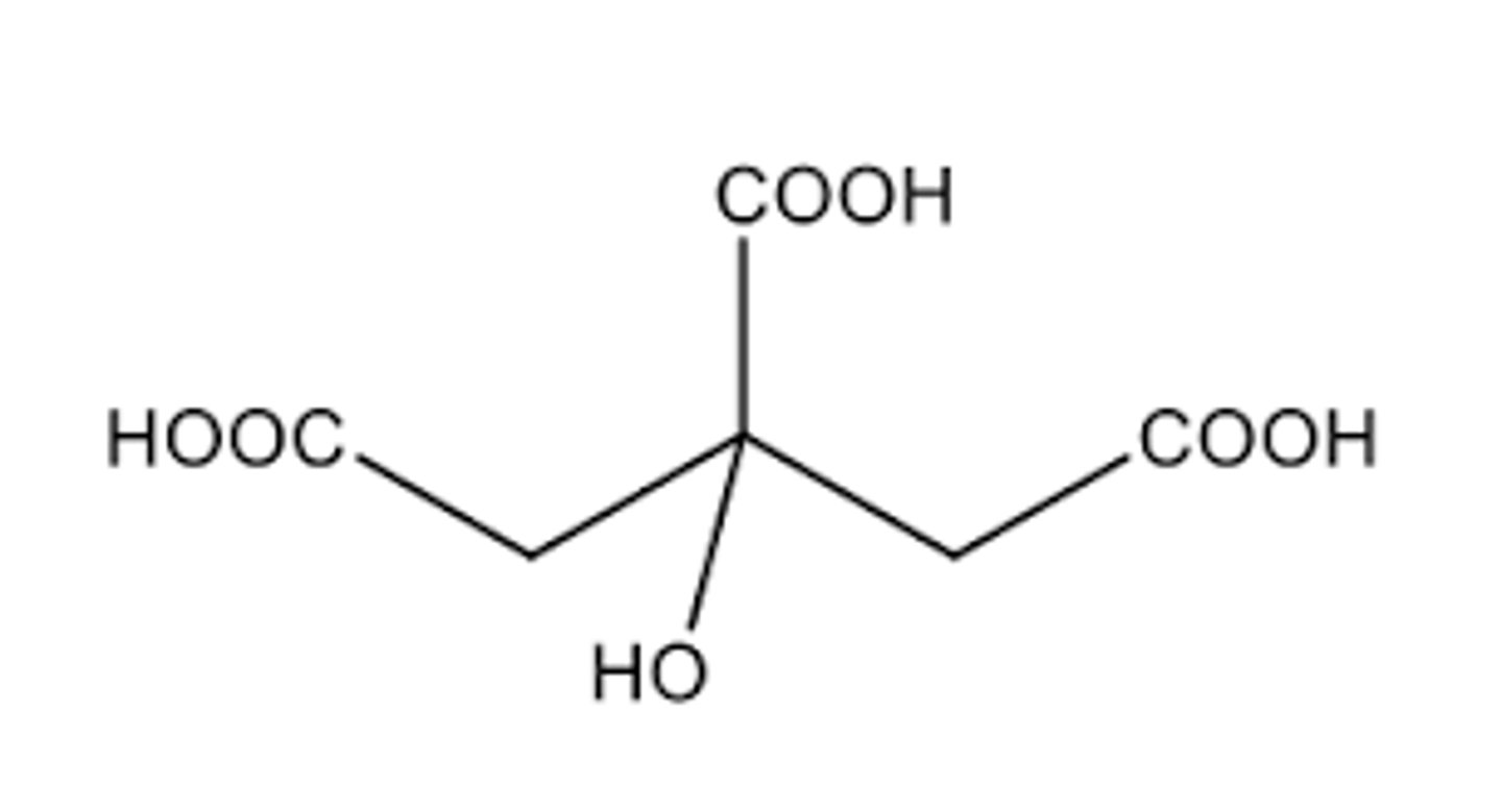 <p>Citric acid</p>