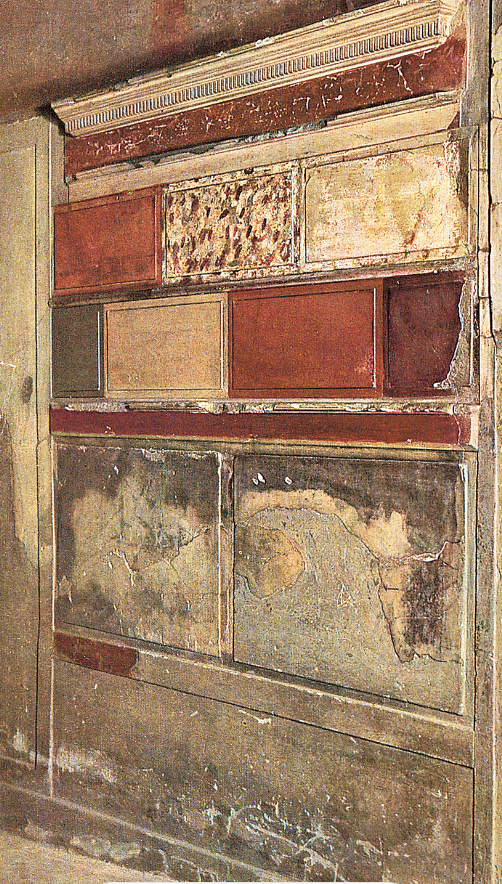 <p>Roman Mural Painting <strong>First Style</strong></p>
