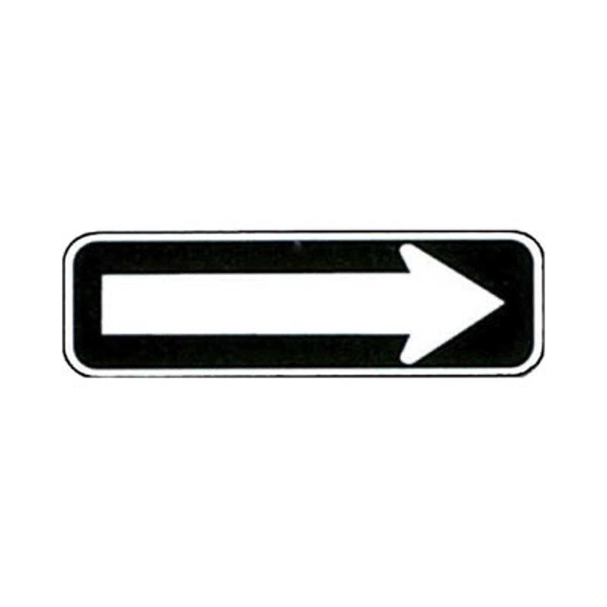 <p>One way sign</p>