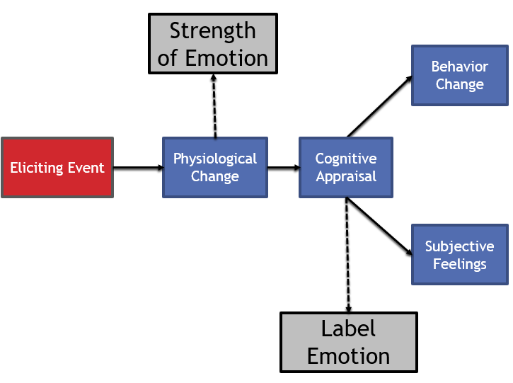 <p><span>proposes that emotions are a result of two key components: physiological arousal and cognitive interpretation</span></p>