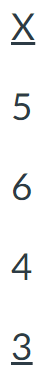 <p><span>For the following scores, find the value of the sum of X + 1, <em>Σ</em>(<em>X</em>+1).</span></p>