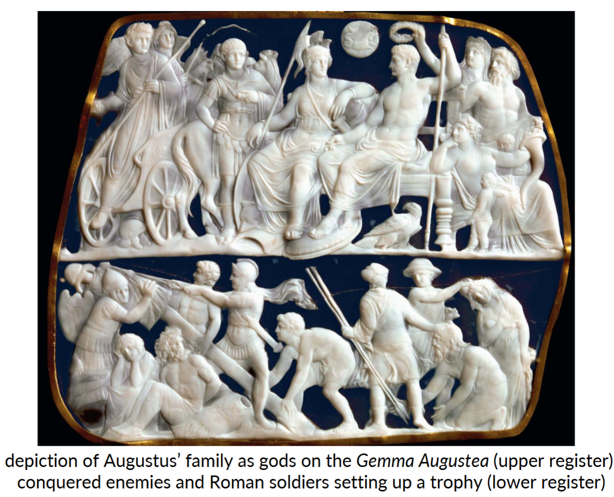 <p><em>Domus Augusta</em> (household/family of Augustus)</p>