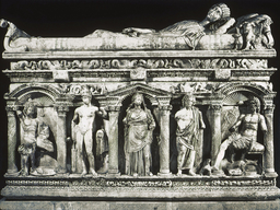 <p>Asiatic Columnar Sarcophagus</p>