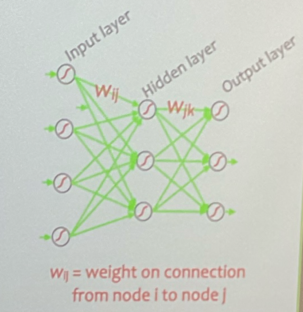 <ul><li><p>feed input and get output</p></li><li><p>oracle compares actual output to target output</p></li><li><p>compares discrepancy (error) between target/actual</p></li><li><p>Reduce error and repeat </p></li></ul><p></p>