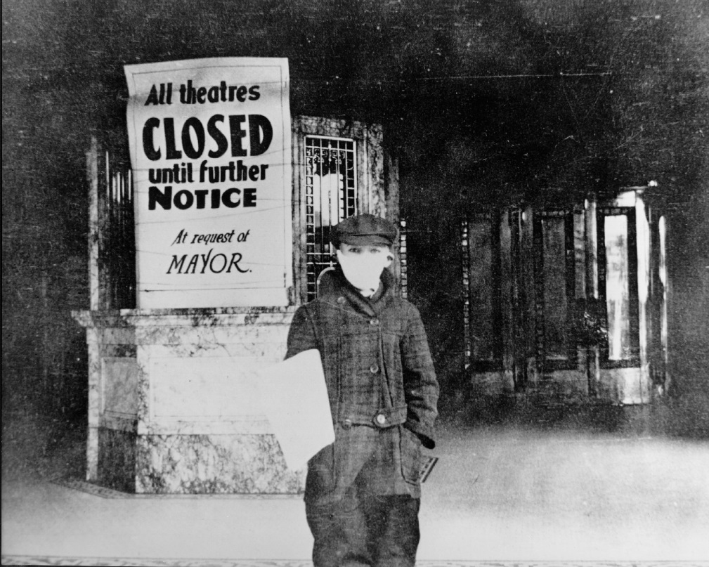 <p>Public Health measures in St. Louis, 1918</p>